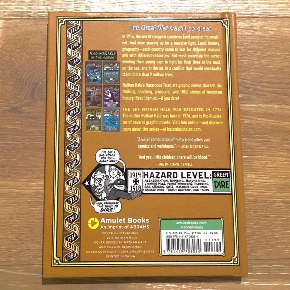 Nathan Hale’s Hazardous Tales Series Hardcover - Picture 14 of 14